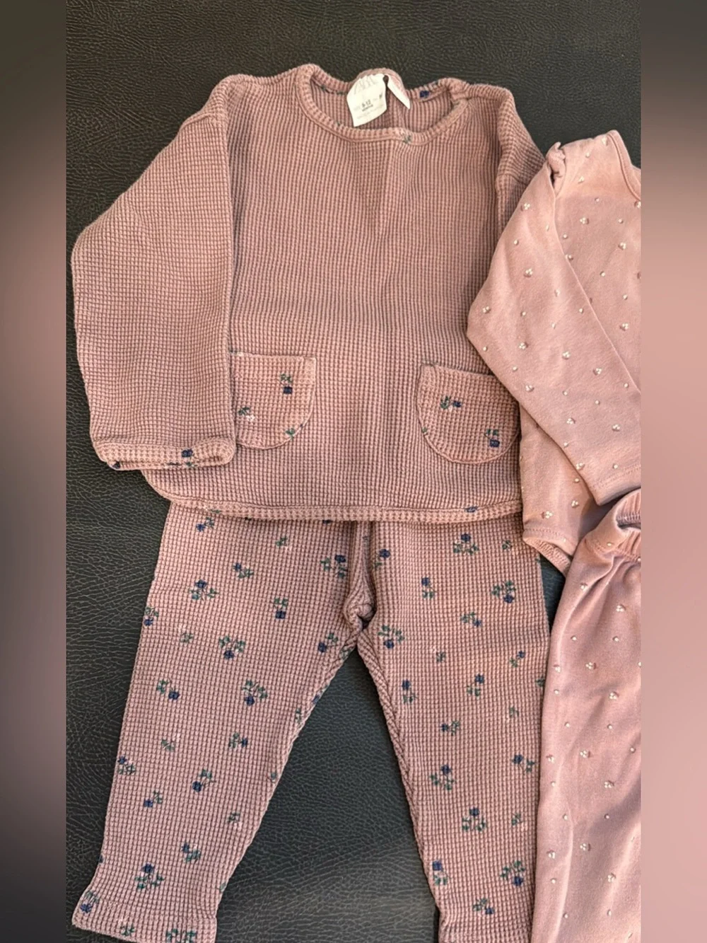 Zara baby girl 9-12 month sets bundle